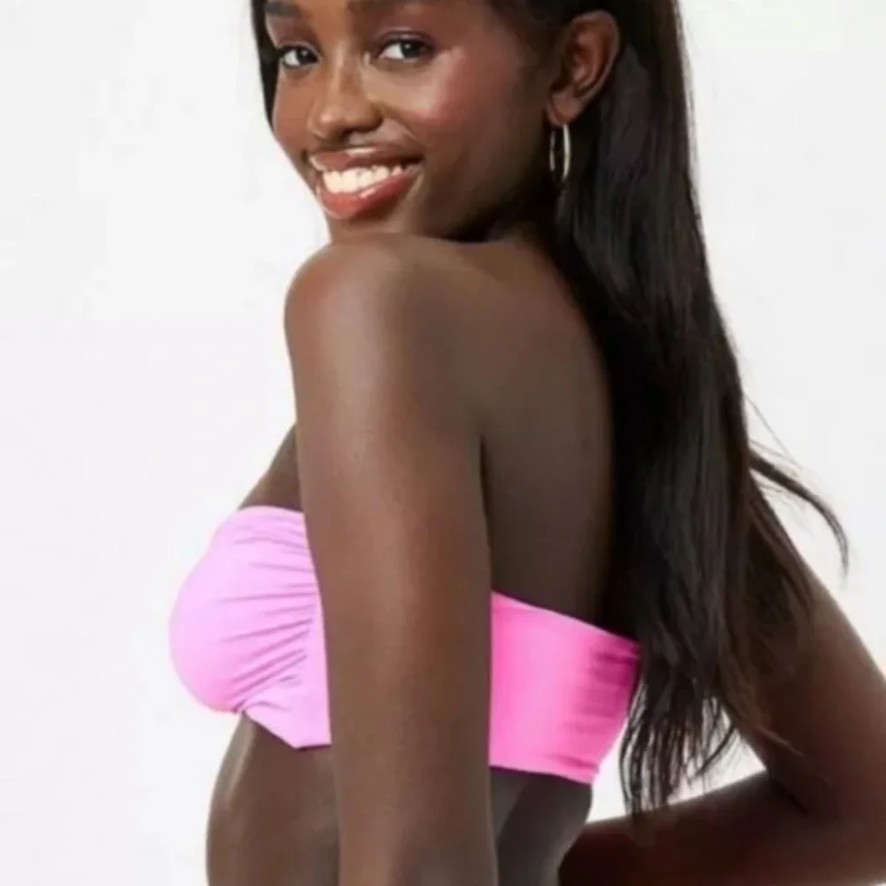 Frankies Bikinis Margot Hot Pink Bikini Set Top and Bottom Size Medium